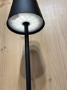 Tischlampe Solar/aufladbar, Eisen schwarz