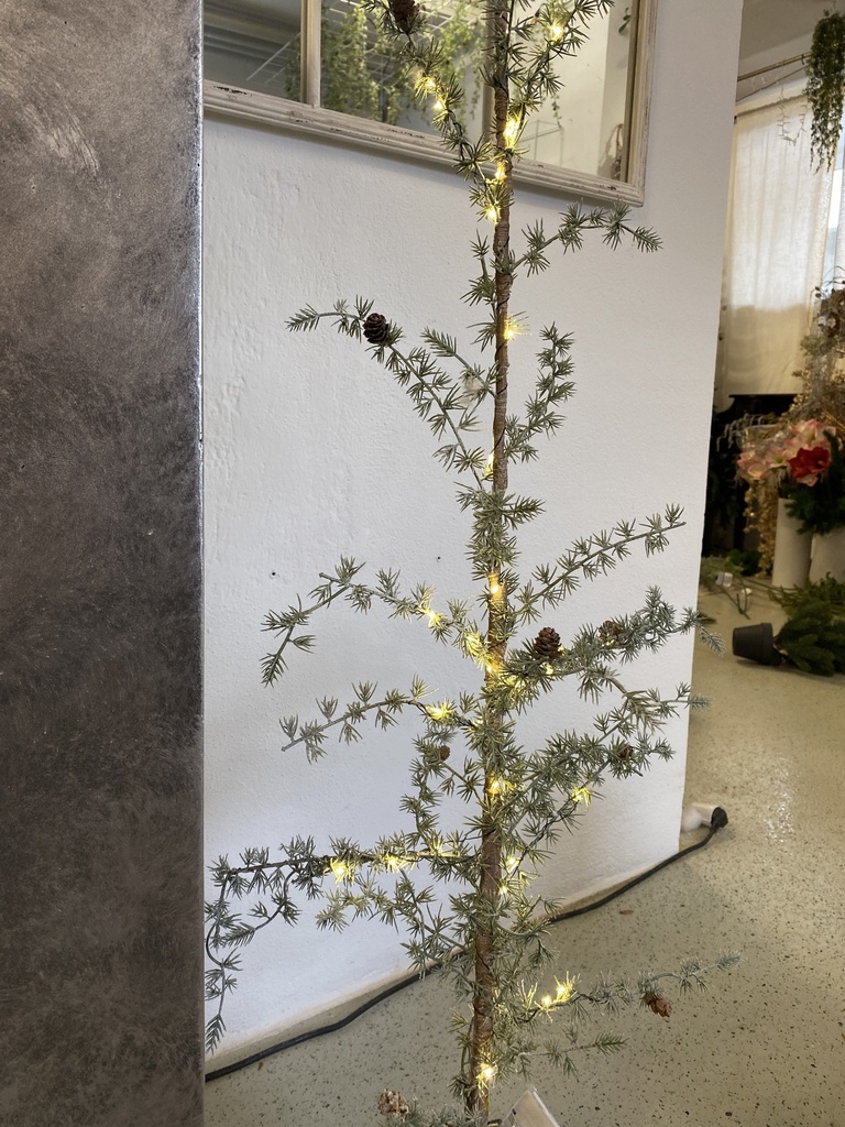 Weihnachtsbaum mit Beleuchtung