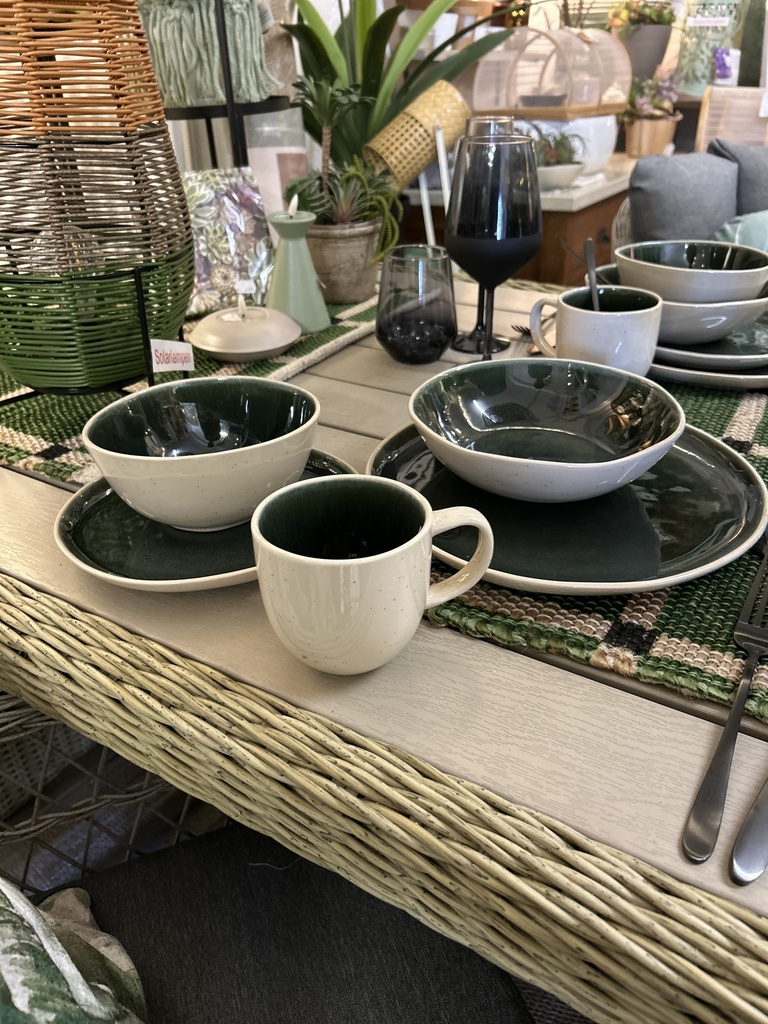 Speiseteller green