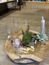 Schnapsglas am Stil