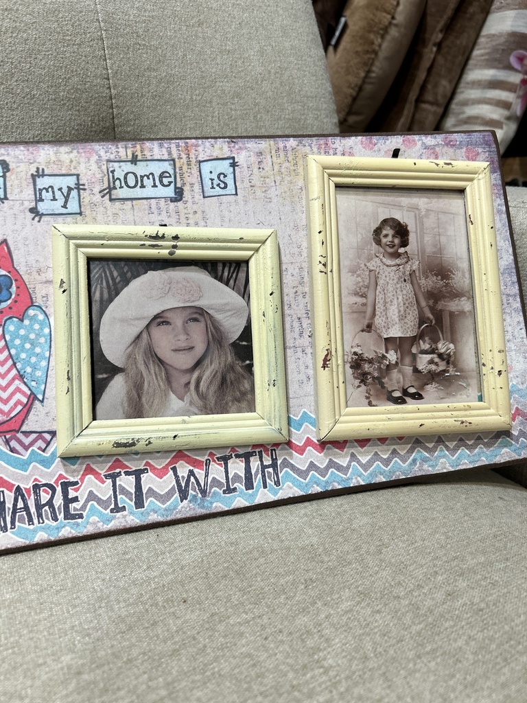 Bilderrahmen Kindermotiv "Shabby Look"