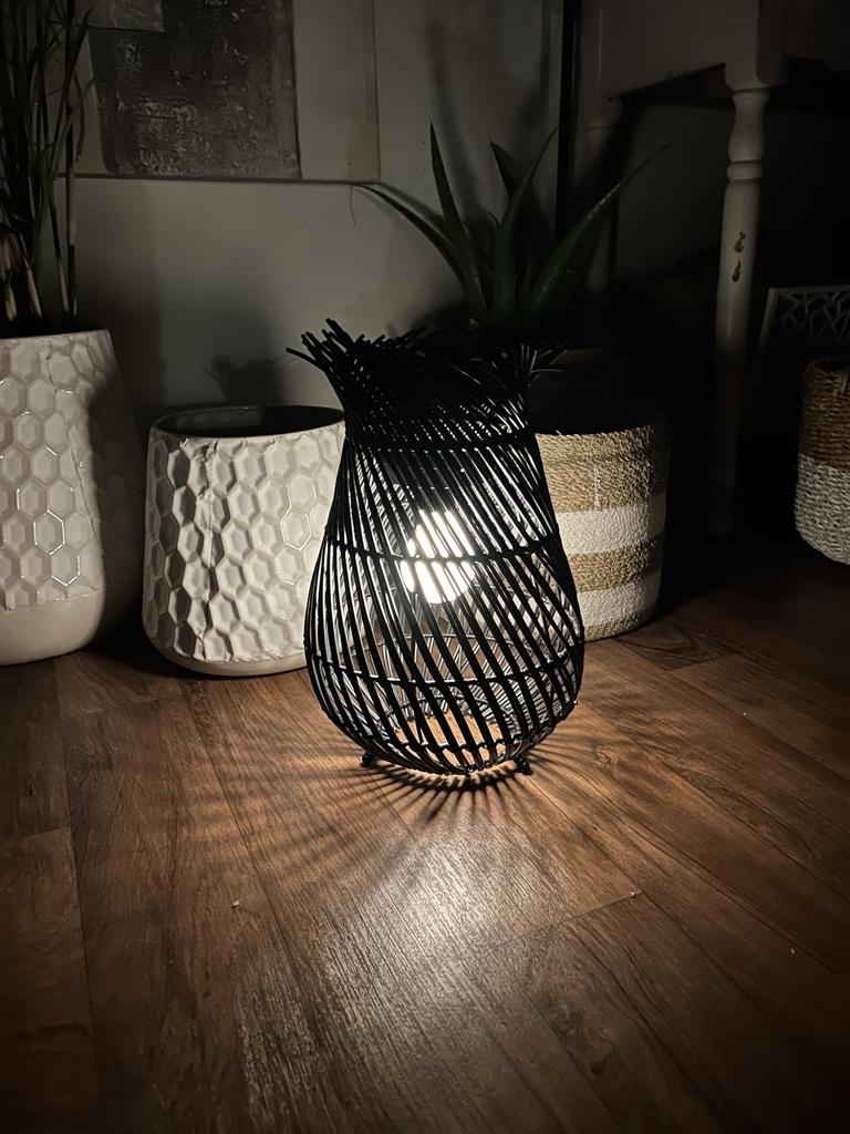 Tischbeleuchtung solar (schwarz)
