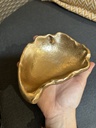 Schale Metall "CARSOLI" gold