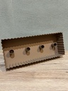 Kerzenhalter Metallschale 4er