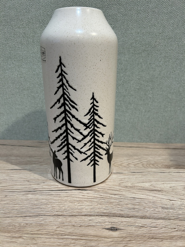 Vase Winterlandschaft