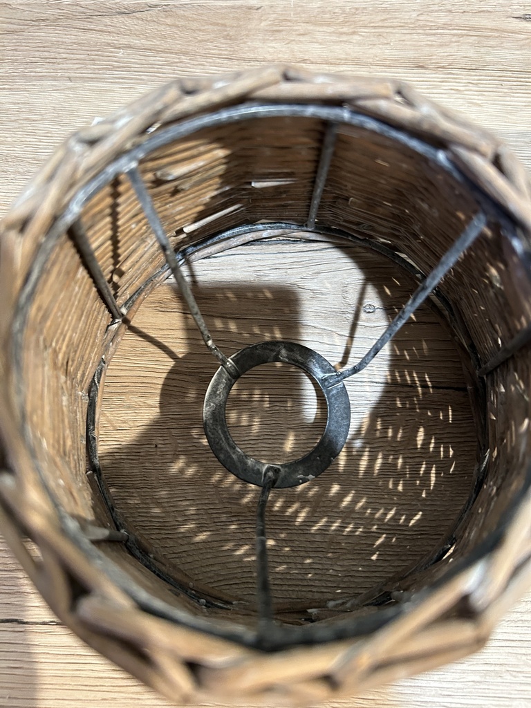 Lampenschirm Weide natur