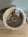Lampenschirm Weide weiß