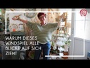 Windspiel Muschel weiß 75cm