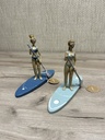 Deko-Stand up Paddling Frau