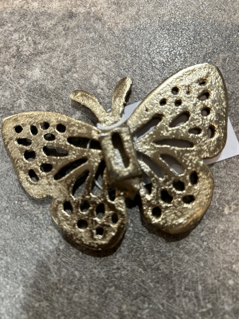 Ornament Schmetterling gold