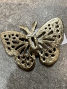 Ornament Schmetterling gold