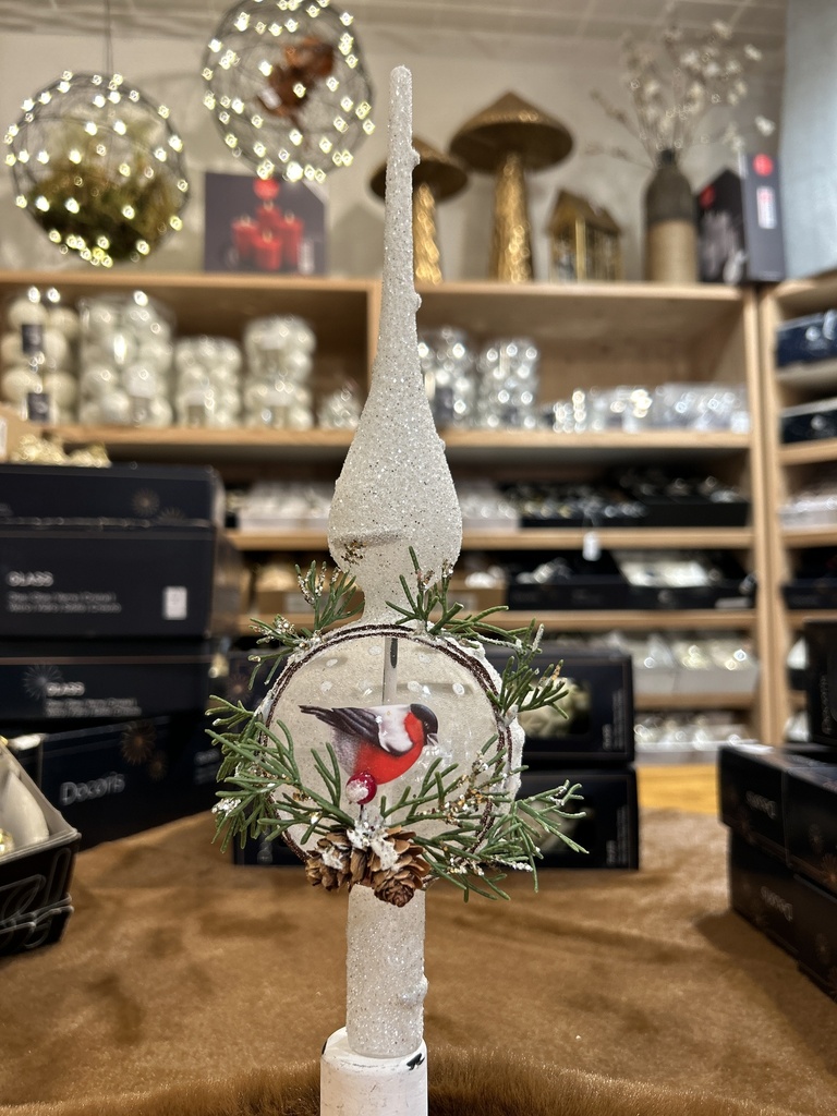 Christbaumspitze Vogel