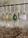 Ostereier 6er Set Glas