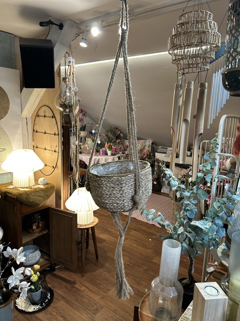 Bast-Hängekorb (natur)