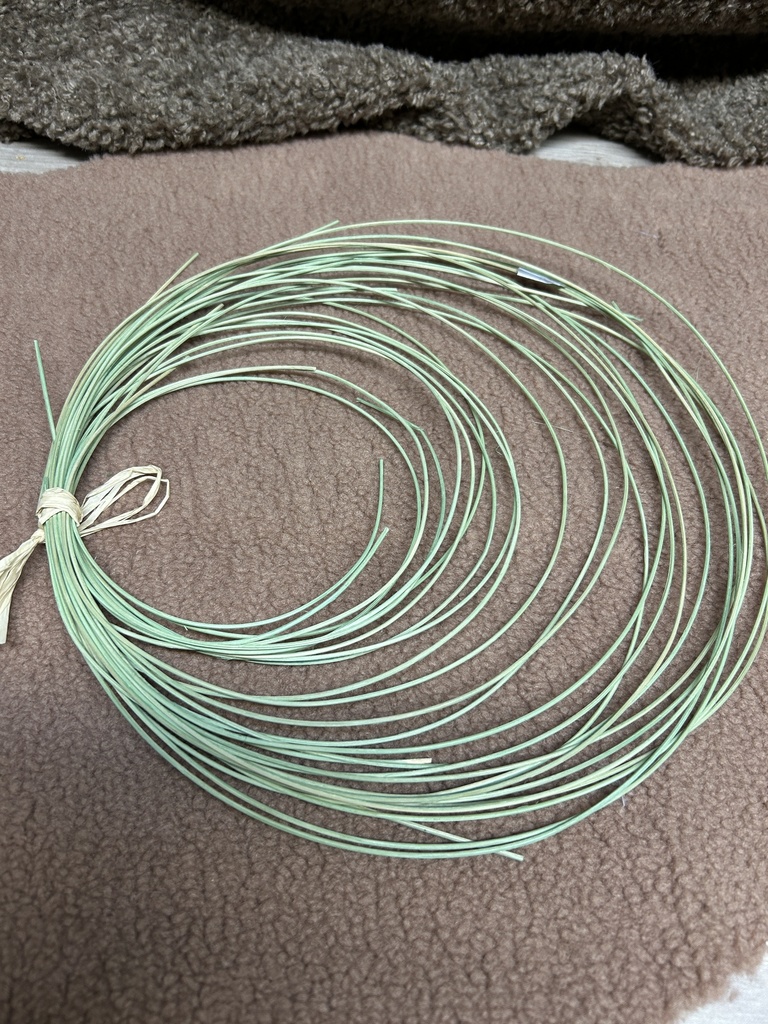 Holzspirale grün