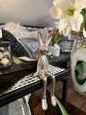 Hase Kantenhocker (silber)