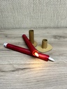 LED Stabkerze Rot 2er