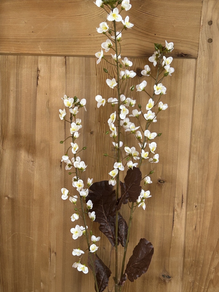 Blütenzweig "Primula" weiß