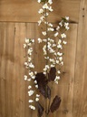 Blütenzweig "Primula" weiß