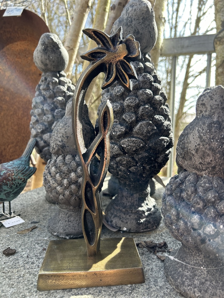 Blumen Ornament Aluminium