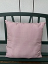 Outdoorkissen pink gestreift 45x45 cm