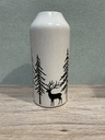Vase Winterlandschaft