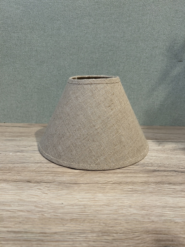 Lampenschirm Stoff beige