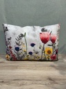 Kissen Blumenwiese mit Füllung, 55 x 40 cm