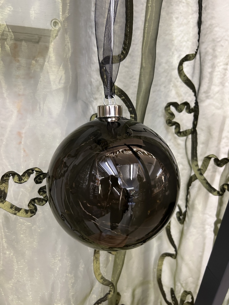 Kugel beleuchtet 30 LED schwarz