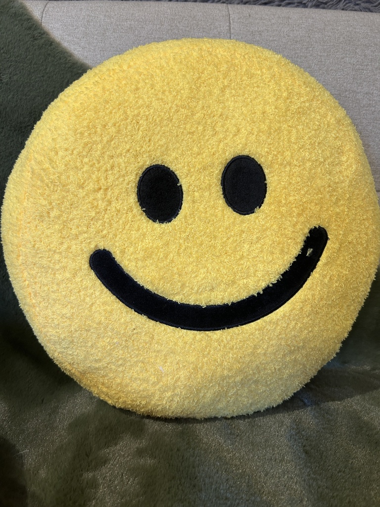 Kissen Smiley