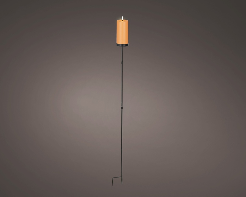 Solar Kerze auf Metallstab