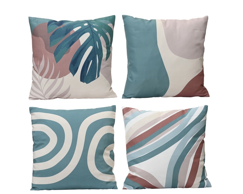 Outdoorkissen pastell 45x45 cm