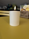 Solar Stumpenkerze Kunststoff Outdoor