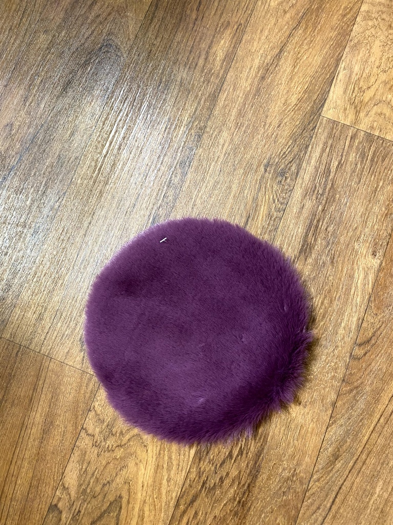 Fell rund Beere 20cm