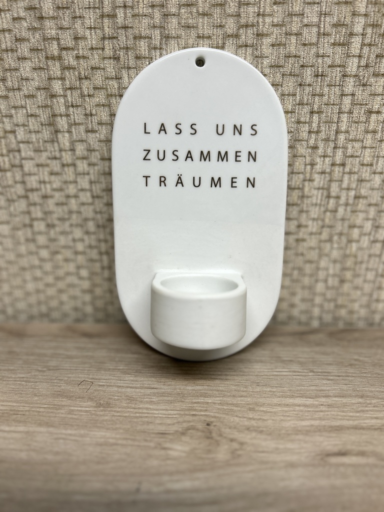 Räder Wandlicht Lass uns zusammen träumen