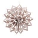 Filzstern braun 40 cm