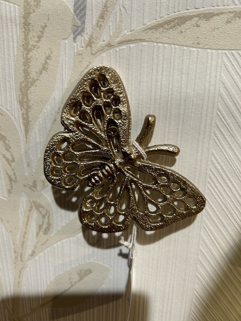 Ornament Schmetterling gold