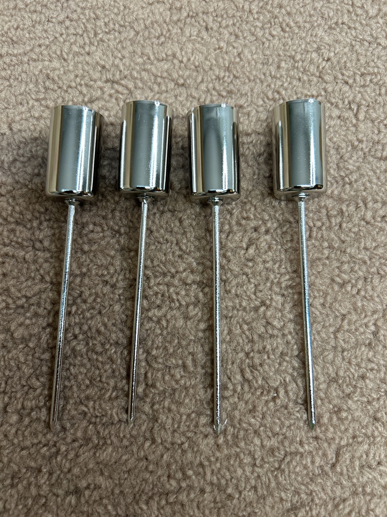 Kerzenstecker silber