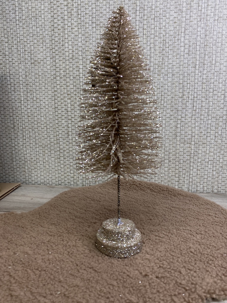 Weihnachtsbaum Draht gold
