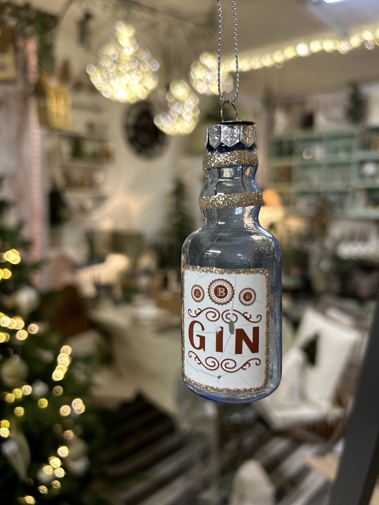 Weihnachtsanhänger Gin