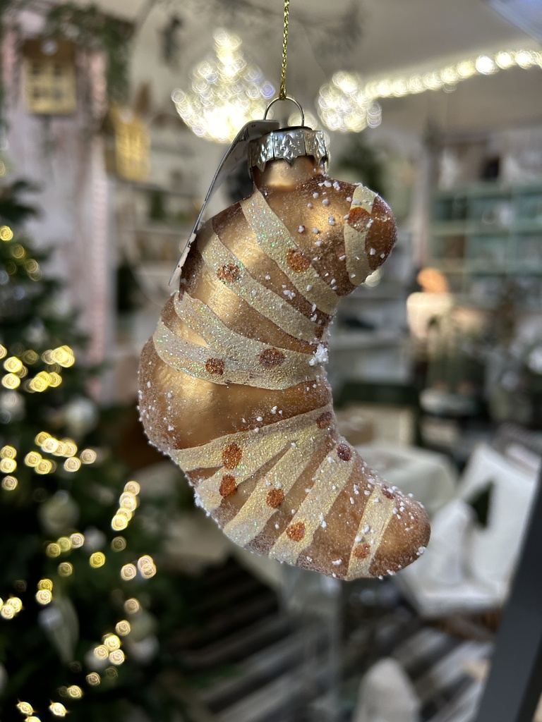 Weihnachtsanhänger Croissant