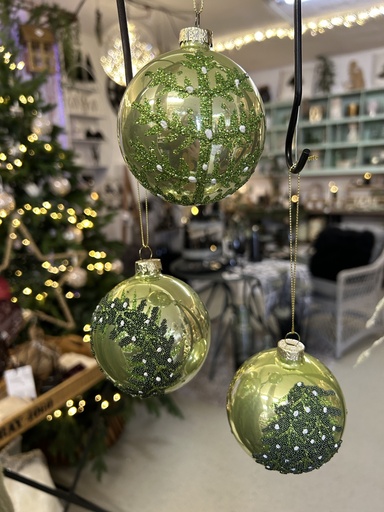 Weihnachtskugel Tanne