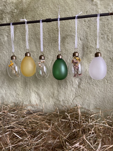 [P0001355] Ostereier 6er Set Glas