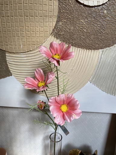 [P0001426] Cosmea Kunstblume rosa 64cm