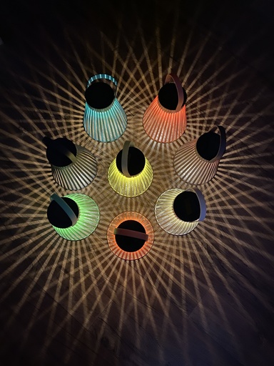[P0001510] Solar Laterne bunt