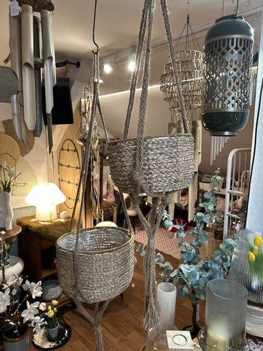 Bast-Hängekorb (natur)