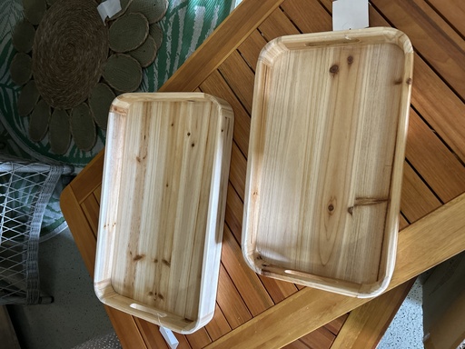 Holztablett Bambus