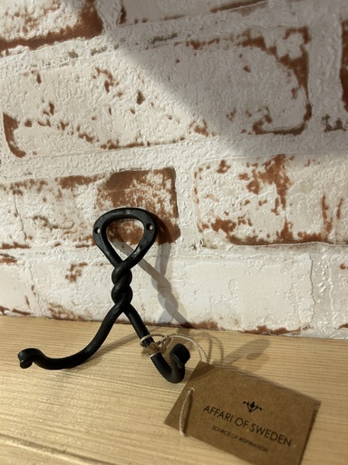 [P0002468] Wand-Haken, schwarz