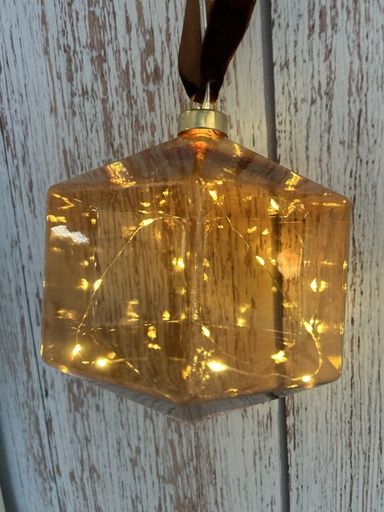 [P0002505] LED Beleuchtung Diamant orange mittel