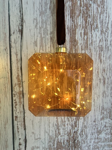 [P0002506] LED Beleuchtung Diamant orange klein